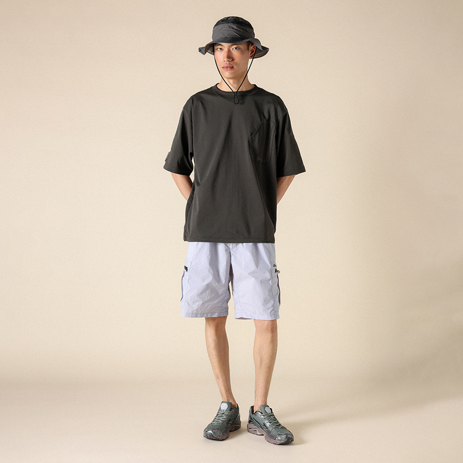 Mizuno High Gage Pullover Peat Charcoal